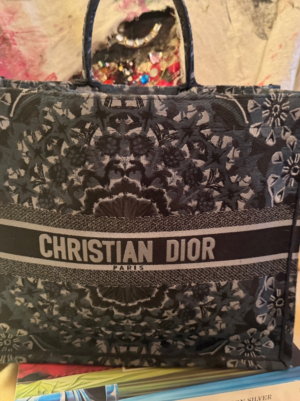 Christian Dior KaleiDiorscopic Book Tote,
